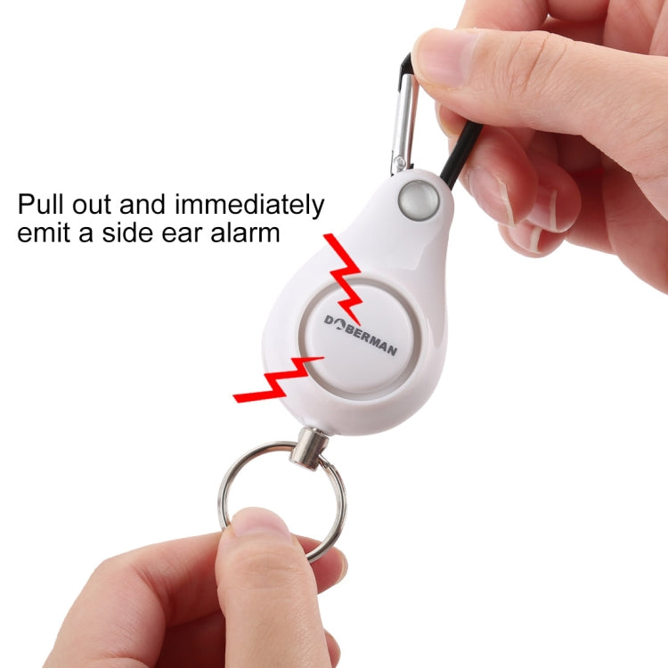 DOBERMAN Key-chain Personal Security Alarm Pull Ring Triggered Anti-attack Safety Emergency Alarm DOBERMAN Key-chain Personal Security Alarm Pull Ring Triggered Anti-attack Safety Emergency Alarm